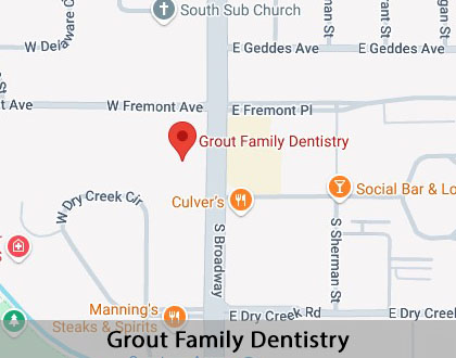 Map image for Dental Checkup in Littleton, CO